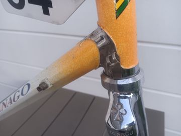 Used Colnago Master Lite Freuler Frameset (60.5) 1996 Road & Gravel, Orange — image 5 of 22
