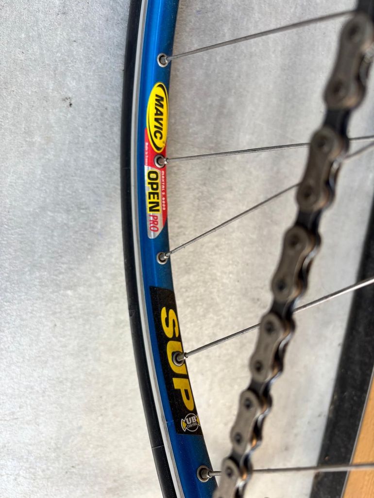 Gebrauchtes Francesco Moser Suprestige 1986 Road & Gravel, Blau — Bild 13 von 13
