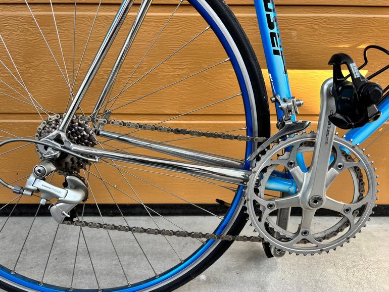 Gebrauchtes Francesco Moser Suprestige 1986 Road & Gravel, Blau — Bild 7 von 13