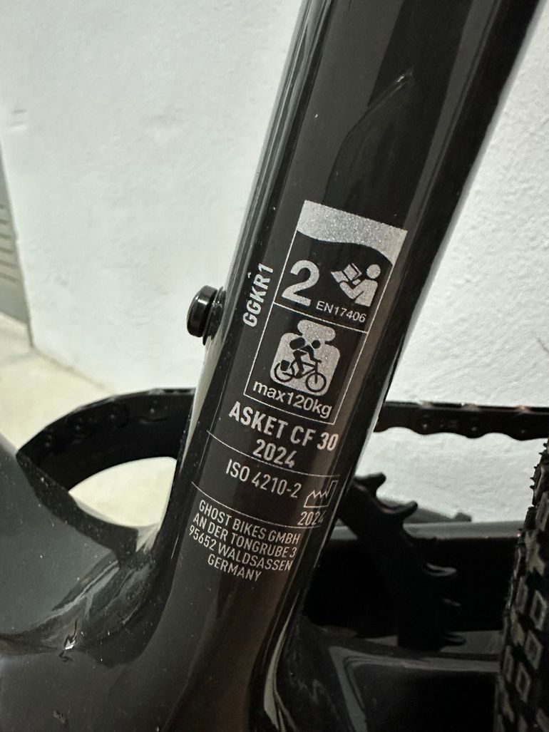 Brugt Ghost Asket CF 30 2024 2024 Road & Gravel — billede 6 af 6