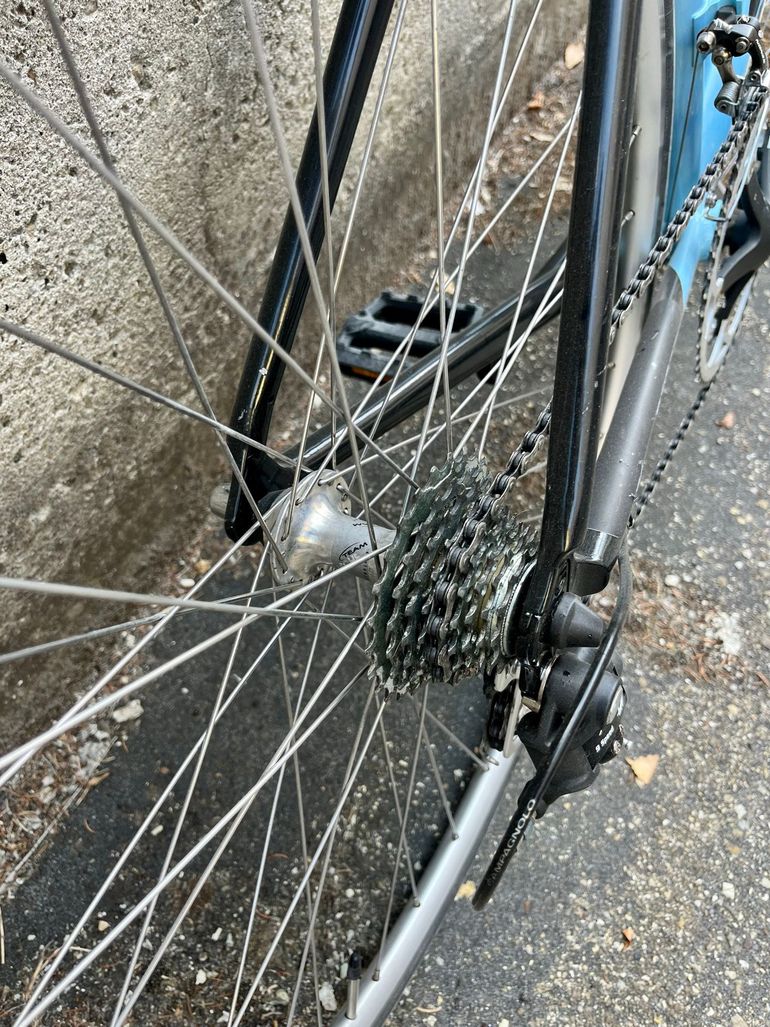 Used Sab Custom Campagnolo Xenon 2008 Road & Gravel, Blue — image 5 of 7