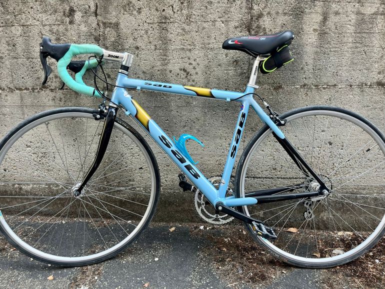 Used Sab Custom Campagnolo Xenon 2008 Road & Gravel, Blue — image 2 of 7