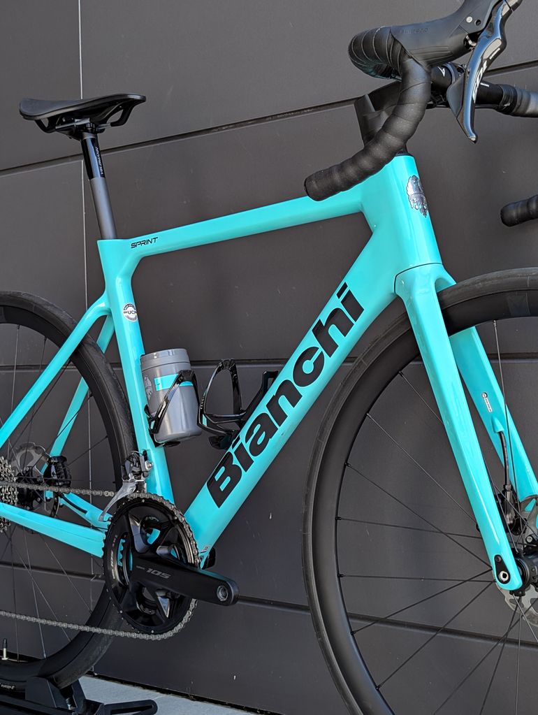 Gebrauchtes Bianchi Sprint 105 2025 2025 Road & Gravel, Blau — Bild 5 von 22