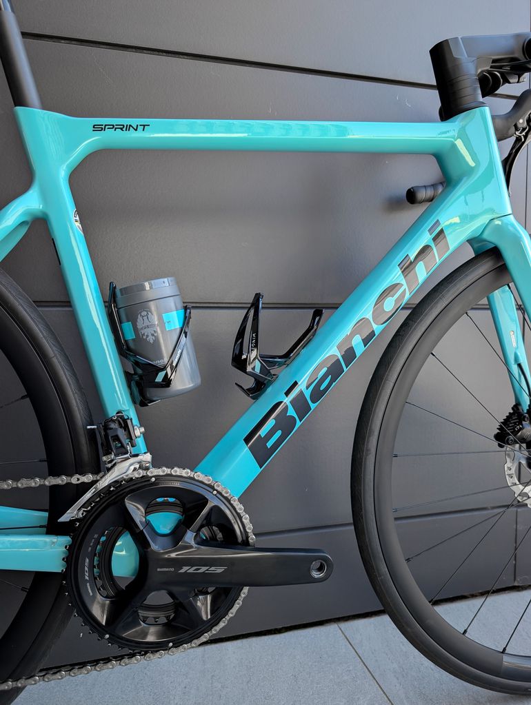 Gebrauchtes Bianchi Sprint 105 2025 2025 Road & Gravel, Blau — Bild 8 von 22