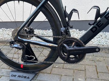 Gebrauchtes De Rosa SK Pininfarina Shimano Ultegra Di2 2023 Road & Gravel, Hellgrau — Bild 3 von 9