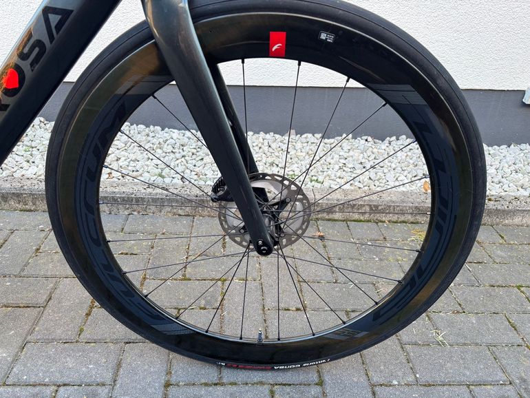 Gebrauchtes De Rosa SK Pininfarina Shimano Ultegra Di2 2023 Road & Gravel, Hellgrau — Bild 5 von 9