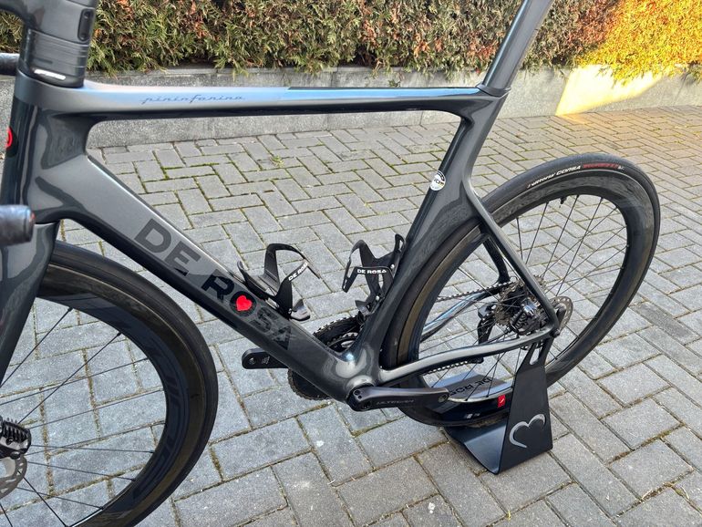 Gebrauchtes De Rosa SK Pininfarina Shimano Ultegra Di2 2023 Road & Gravel, Hellgrau — Bild 2 von 9