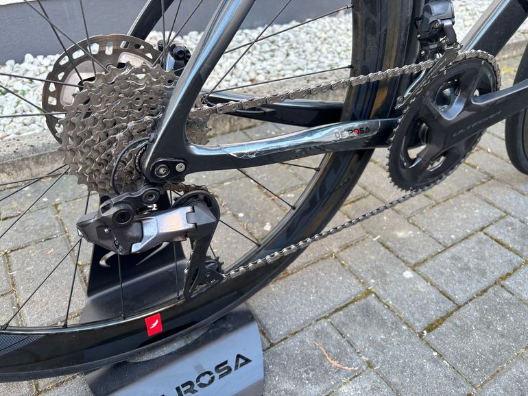 Gebrauchtes De Rosa SK Pininfarina Shimano Ultegra Di2 2023 Road & Gravel, Hellgrau — Bild 7 von 9