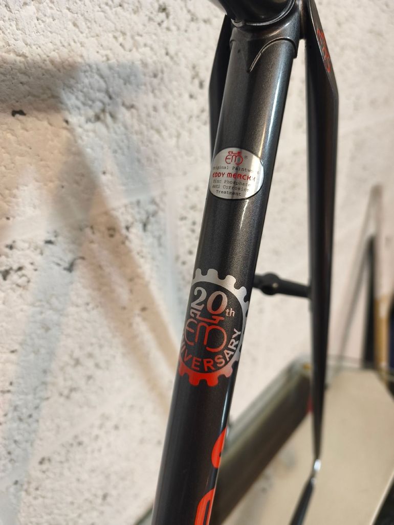 Used Eddy Merckx Custom Frameset 1992 Road & Gravel, Black — image 3 of 4