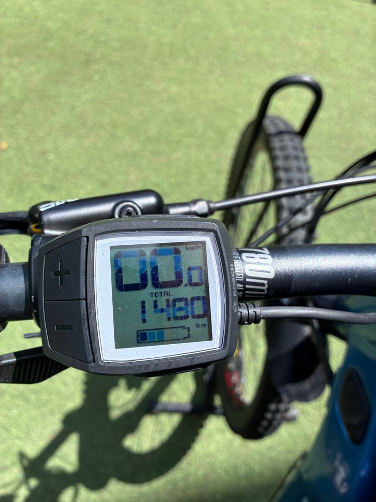 Gebrauchtes Haybike Adeventr FS9 2023 Mountainbike, Blau — Bild 10 von 12
