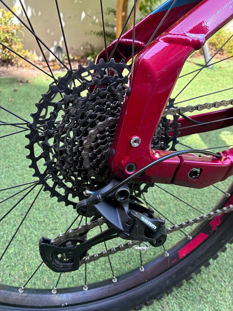 Gebrauchtes Haybike Adeventr FS9 2023 Mountainbike, Blau — Bild 4 von 12