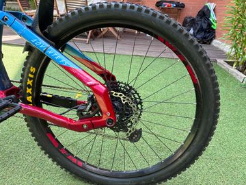 Gebrauchtes Haybike Adeventr FS9 2023 Mountainbike, Blau — Bild 8 von 12