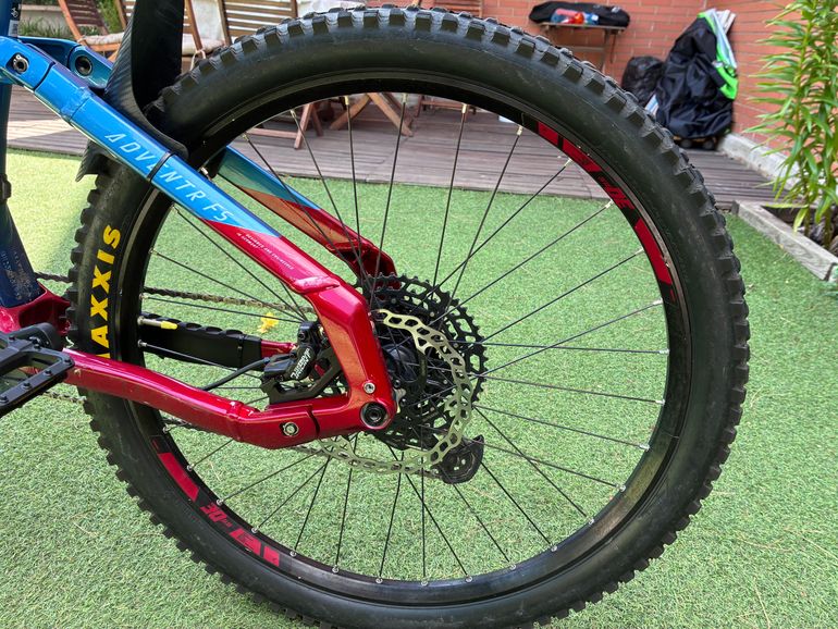 Gebrauchtes Haybike Adeventr FS9 2023 Mountainbike, Blau — Bild 8 von 12
