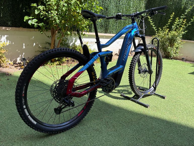 Gebrauchtes Haybike Adeventr FS9 2023 Mountainbike, Blau — Bild 2 von 12