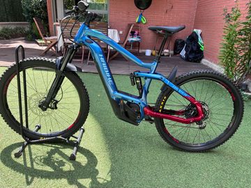 Gebrauchtes Haybike Adeventr FS9 2023 Mountainbike, Blau — Bild 1 von 12