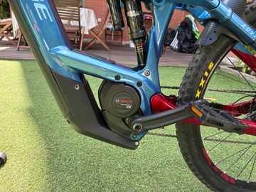 Gebrauchtes Haybike Adeventr FS9 2023 Mountainbike, Blau — Bild 9 von 12
