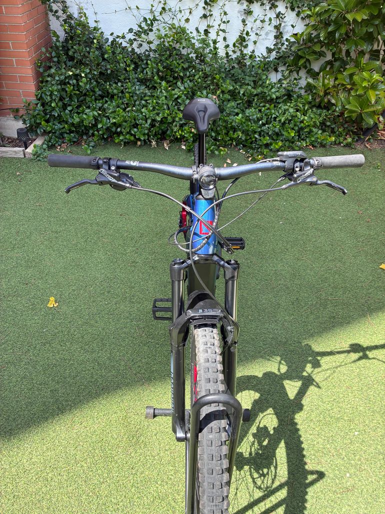 Gebrauchtes Haybike Adeventr FS9 2023 Mountainbike, Blau — Bild 11 von 12