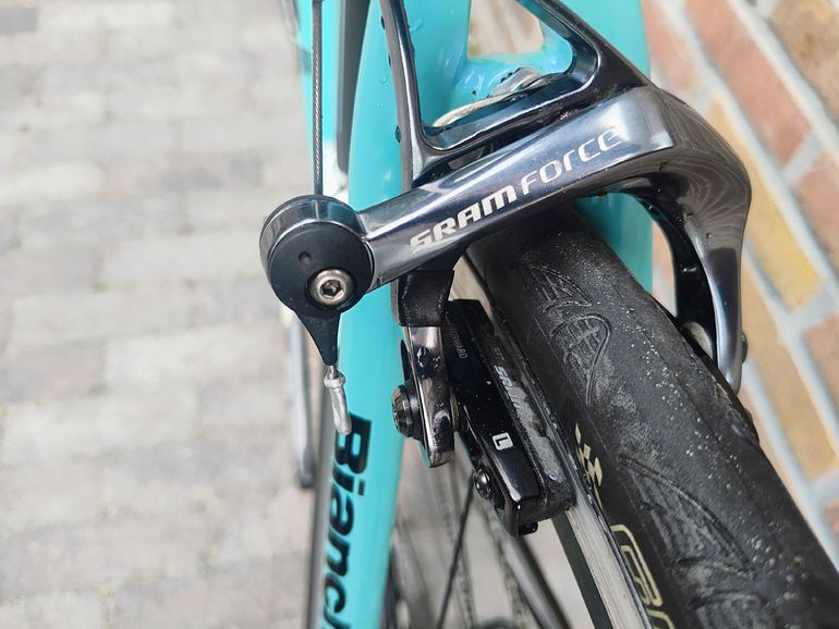 Used Bianchi 928 SRAM Force 2010 Road & Gravel, Green — image 14 of 48
