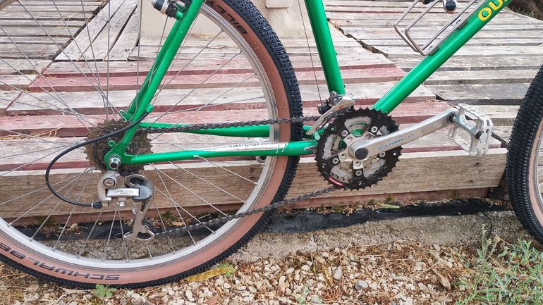 Tweedehands Ouest cycles Custom Shimano Acera 1994 Mountainbike — afbeelding 3 van 10