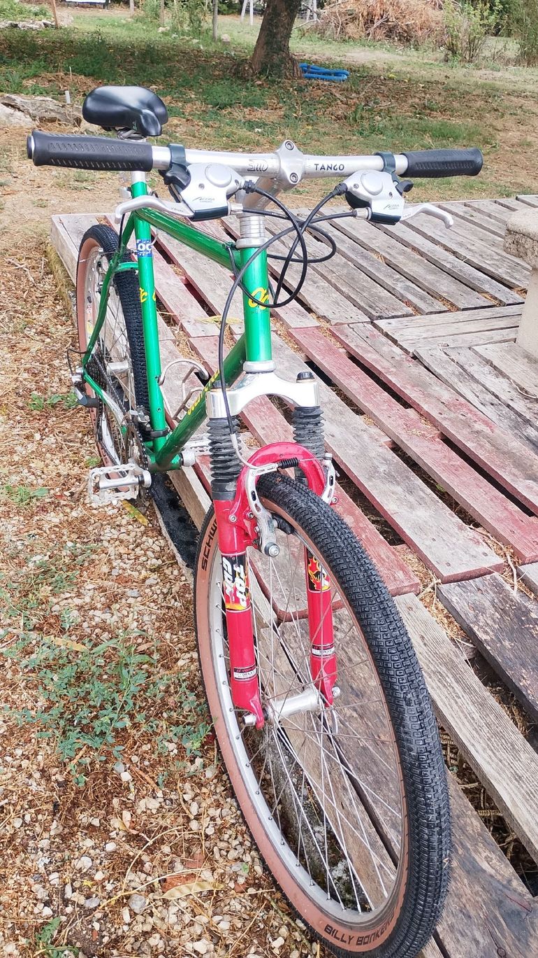 Tweedehands Ouest cycles Custom Shimano Acera 1994 Mountainbike — afbeelding 2 van 10