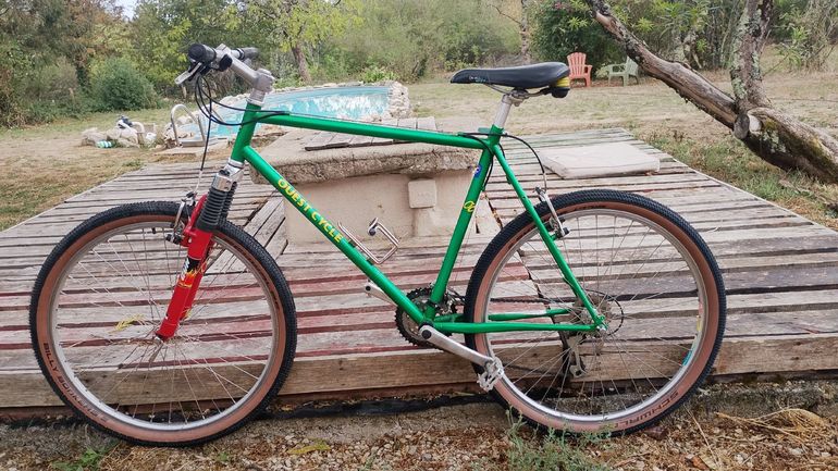 Tweedehands Ouest cycles Custom Shimano Acera 1994 Mountainbike — afbeelding 4 van 10