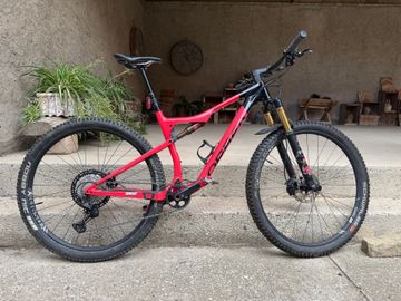 Orbea OIZ M10 TR 2021 2021 Mountainbike usato, Rosso — immagine 2 di 8