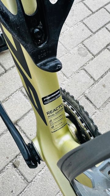 Used Merida REACTO RIVAL-EDITION 2023 2023 Road & Gravel, Black — image 6 of 9