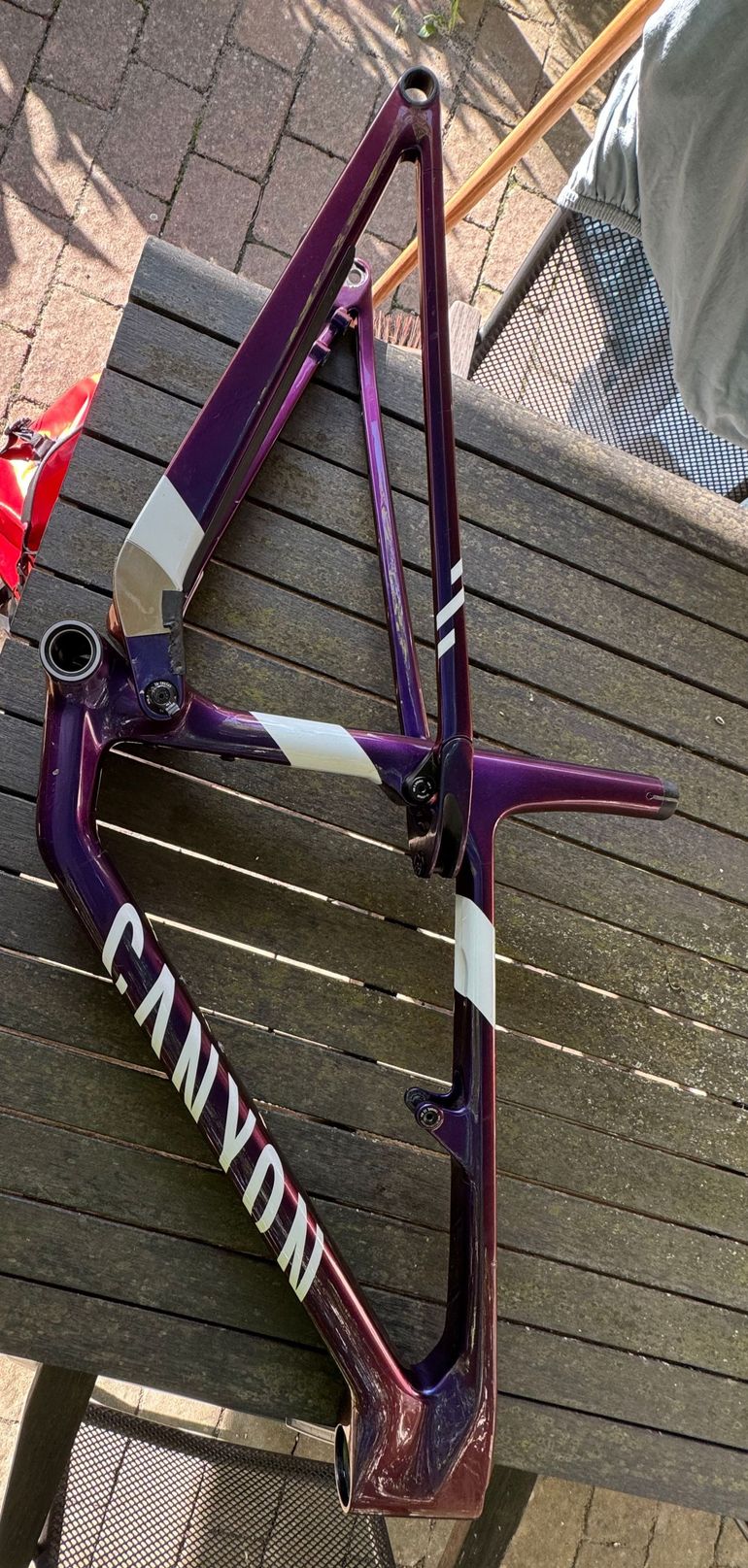 Brugt Canyon Lux World Cup CFR Frameset 2024 Mountainbike — billede 2 af 4