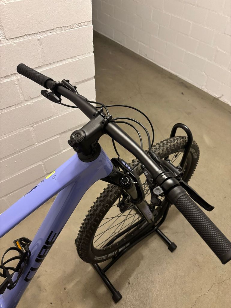 CUBE Reaction C:62 ONE 2026 2026 Mountainbike usato, Viola — immagine 6 di 17