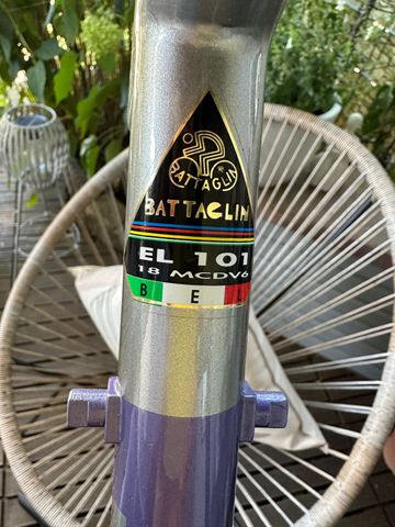 Used Battaglin Power + EL 101 57 NOS 1998 Road & Gravel, Light Gray — image 4 of 10