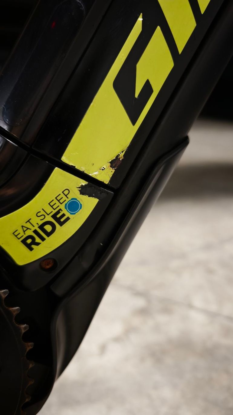 Gebrauchtes Giant FastRoad E+ 2018 Road & Gravel, Schwarz — Bild 8 von 10