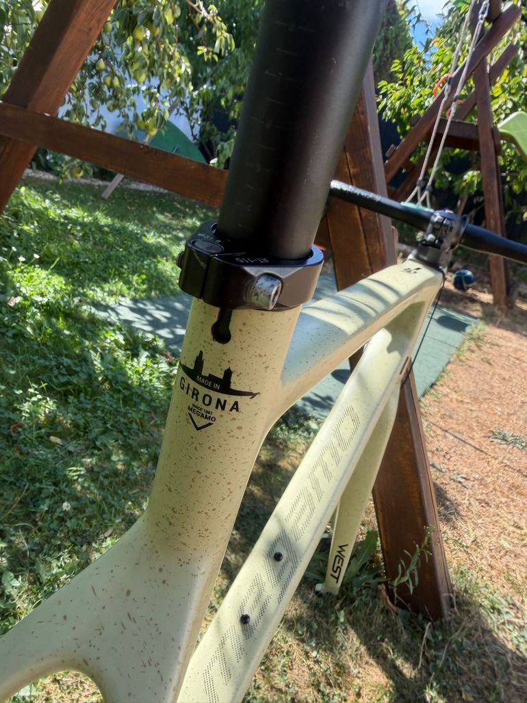 Used Megamo WEST AXS 03 2023 Frameset 2023 Road & Gravel, Light Gray — image 6 of 10