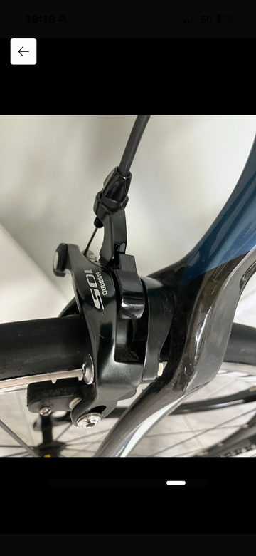 Used Nsr Custom Shimano 105 2015 Road & Gravel, Blue — image 7 of 8