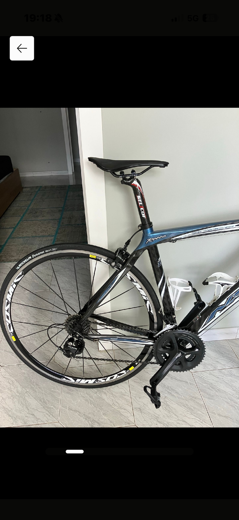 Used Nsr Custom Shimano 105 2015 Road & Gravel, Blue — image 2 of 8