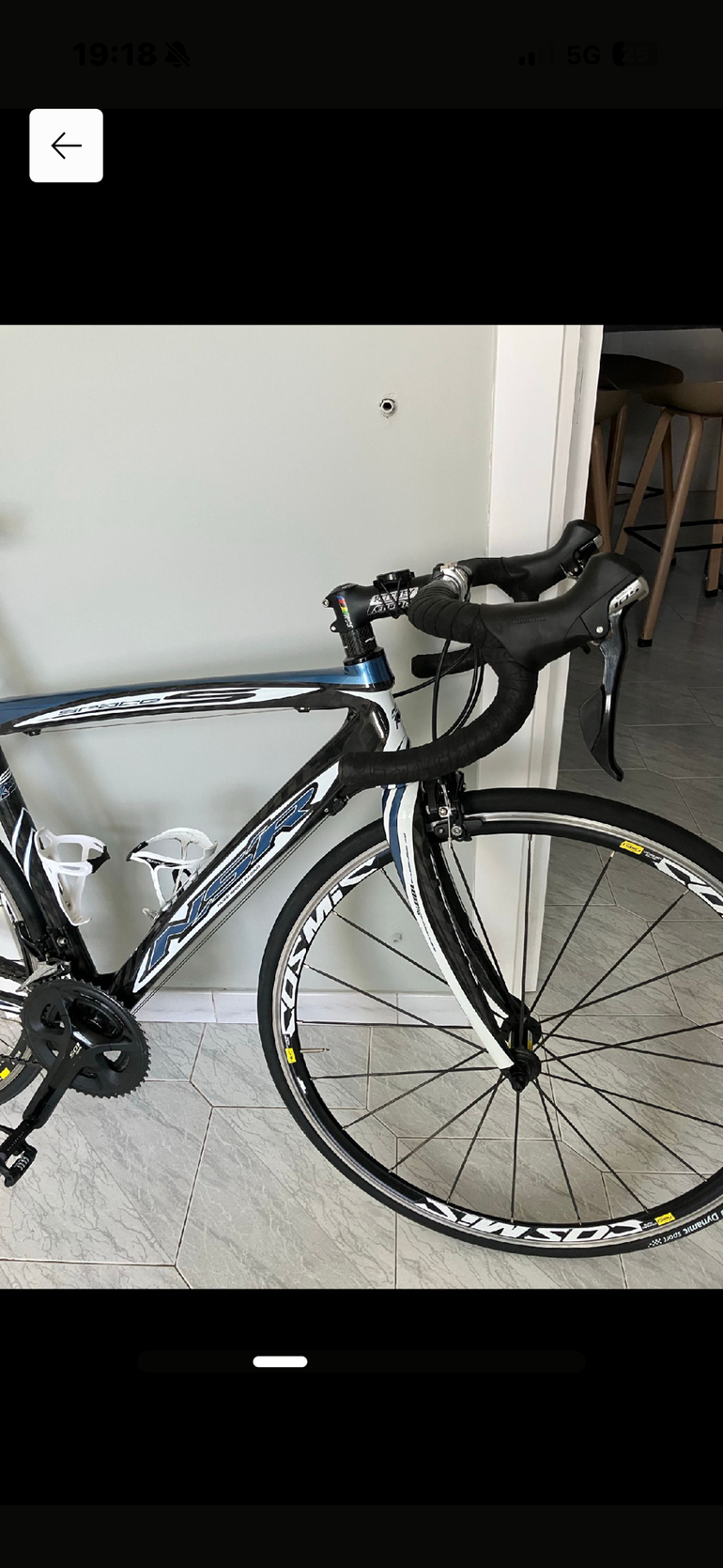 Used Nsr Custom Shimano 105 2015 Road & Gravel, Blue — image 3 of 8