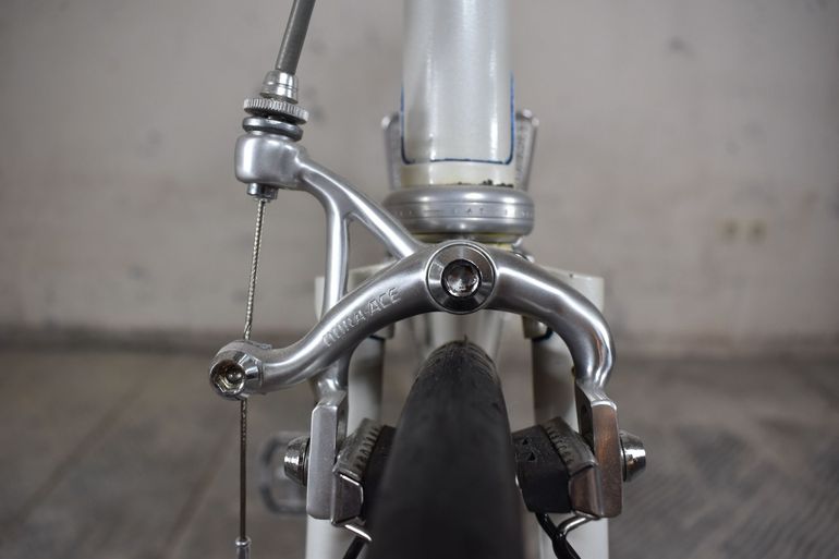 Used Raleigh Custom Shimano Dura Ace 1992 Road & Gravel, White — image 20 of 24