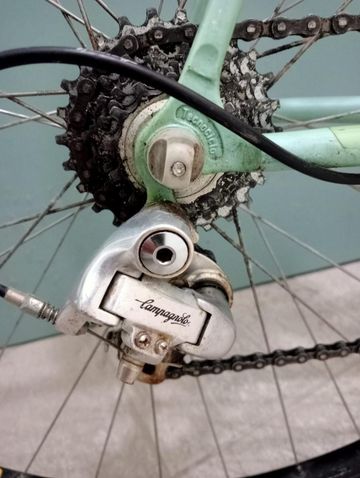 Gebrauchtes Bianchi Custom Campagnolo Chorus 1980 Road & Gravel, Grün — Bild 3 von 6
