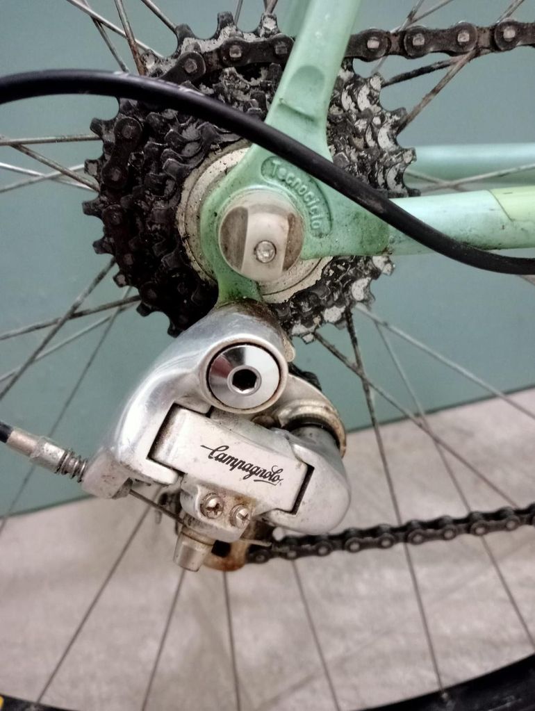 Gebrauchtes Bianchi Custom Campagnolo Chorus 1980 Road & Gravel, Grün — Bild 3 von 6