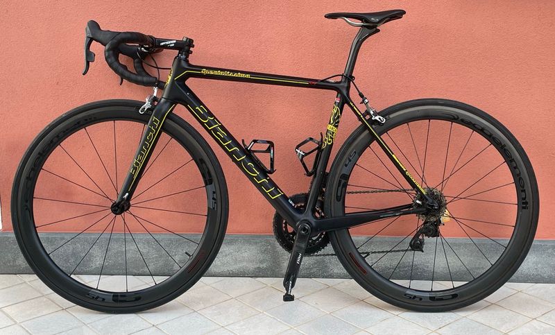 Tweedehands Bianchi Specialissima Sram eTap 2017 2017 Road & Gravel