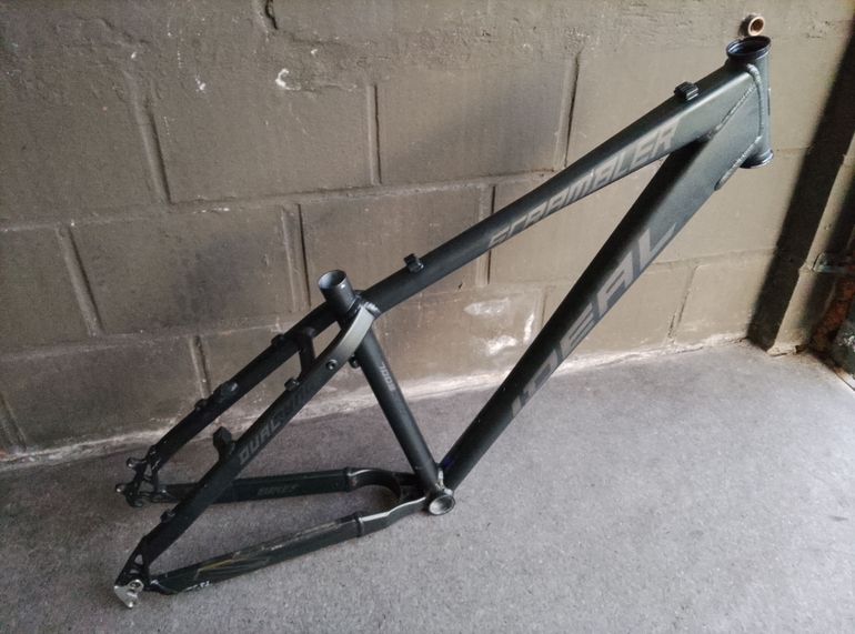 Used Ideal Scrambler Frameset 2008 Youth, Green — image 6 of 10