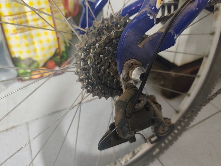 Gebrauchtes Rockrider 5.4 Azul 1999 Mountainbike, Blau — Bild 4 von 5