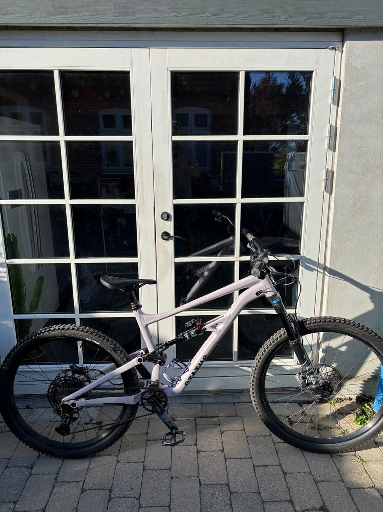 Used Specialized Status 140 2022 2022 Mountainbike, White, 29, 27.5 — image 3 of 14