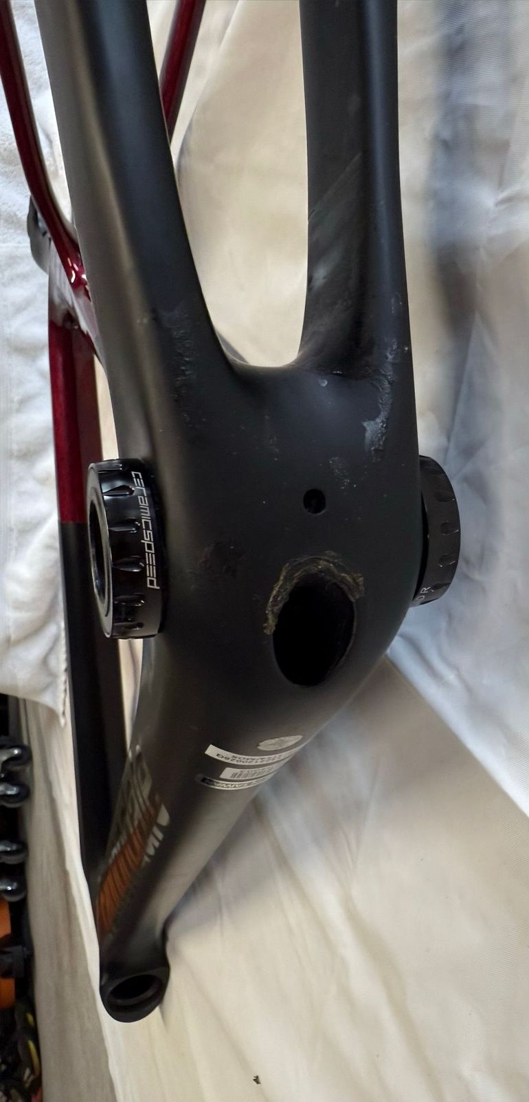 Used Cannondale SuperSix EVO LAB71 2023 Frameset 2023 Road & Gravel, Black — image 9 of 15