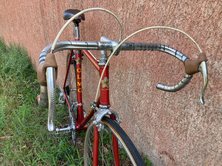 Used Olmo Custom Campagnolo Record 1974 Road & Gravel, Red — image 4 of 7