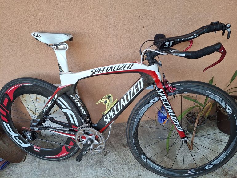 Used Specialized Shiv Pro SRAM RED 2012 2012 Road & Gravel, Red — image 5 of 5