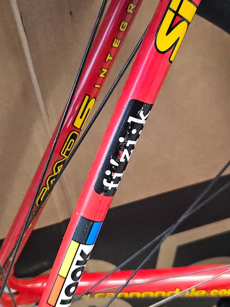 Cannondale CAAD5 Saeco 2002 Road & Gravel de segunda mano, Rojo — imagen 4 de 9