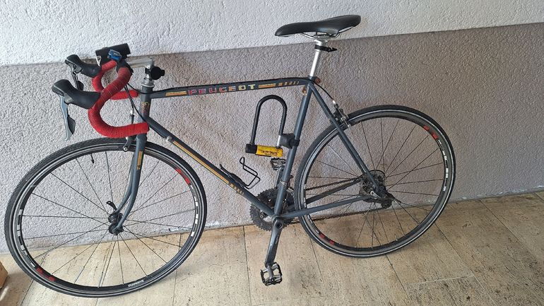 Used Peugeot LU01 Shimano Claris 1990 Urban, Light Gray — image 2 of 4
