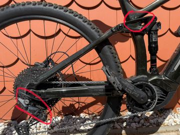 Brugt Trek Rail 9.5 Gen 4 2023 2023 Mountainbike — billede 10 af 12