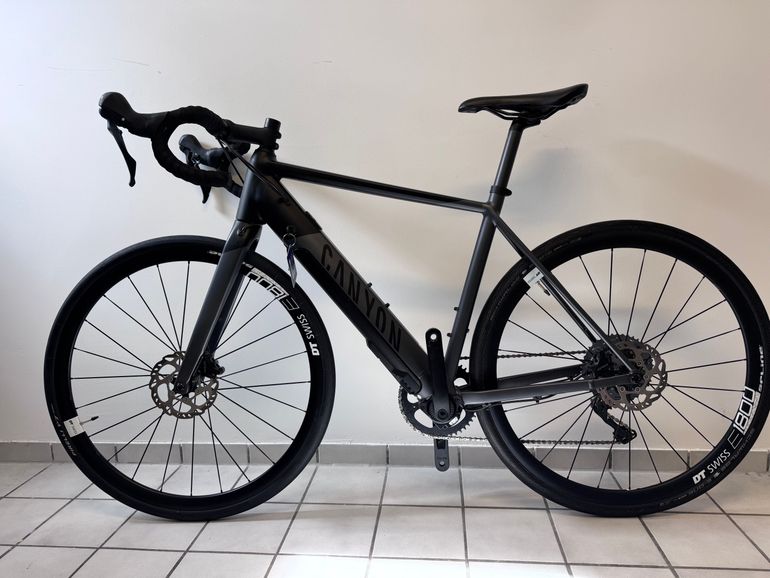 Canyon Endurace:ON 7.0 2022 2022 Road & Gravel de segunda mano, Negro — imagen 2 de 3