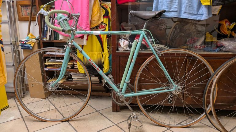 Gebrauchtes Bianchi Campione Del Mondo '53 1967 Road & Gravel, Blau — Bild 15 von 15